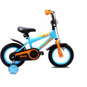 Gyerek kerékpár OLPRAN Matty 12", kék / narancs