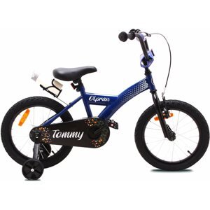 Gyerek kerékpár OLPRAN Tommy 16", kék / fekete