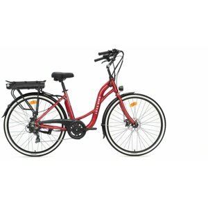 Elektromos kerékpár LESS.BIKE | Urban city LF 4.0 | 18'' | piros
