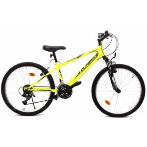 Gyerek kerékpár OLPRAN 24 Falcon SUS sárga/fekete