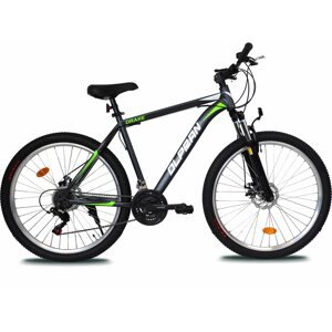 Mountain bike 27.5" Olpran 27.5 Drake SUS full disc fekete/zöld