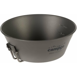Kemping edény Campgo Titanium Sierra Cup with Folding Handle