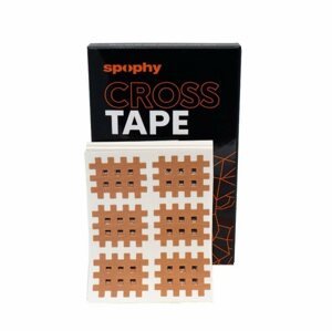 Kineziológiai tapasz Spophy Cross Tape, 3,6 x 2,8 cm - 120 db