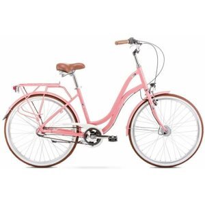 Városi kerékpár ROMET POP ART 26 pink, M méret / 19“