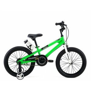 Gyerek kerékpár RoyalBaby Freestyle 18" zöld
