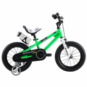 Gyerek kerékpár RoyalBaby Freestyle 12" zöld