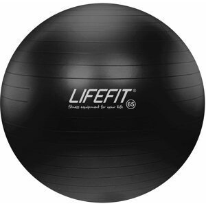 Fitness labda Lifefit Anti-burst 65 cm fekete labda
