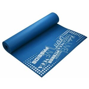 Fitness szőnyeg Lifefit Slimfit plus edző szőnyeg, kék
