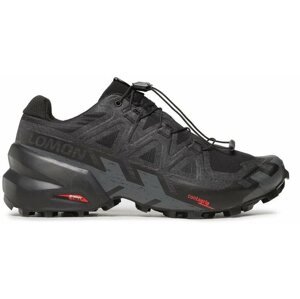 Trekking cipő Salomon Speedcross 6 Black/Black/Phantom EU 42 2/3 / 265 mm