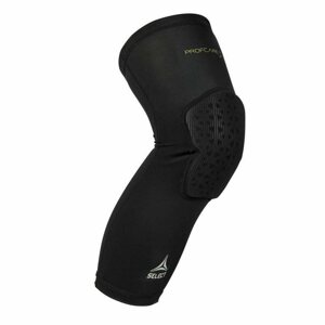 Röplabda védőfelszerelés Select Compression knee support long 6253 fekete, méret XL