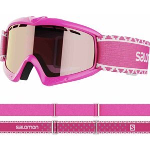 Lyžařské brýle Salomon Kiwi pink/univ silver mirror