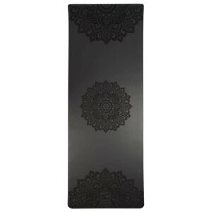 Jógamatrac Sharp Shape PU Yoga Mat Blossom Black