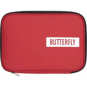 Ütő tok BUTTERFLY Logo Case 2019 1 ütőhöz - piros