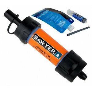 Hordozható víztisztító SAWYER Mini Filter narancssárga