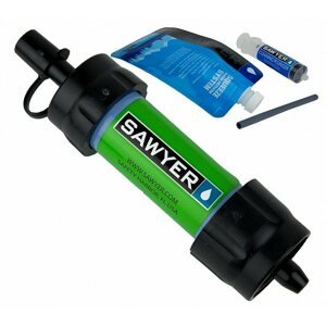 Hordozható víztisztító Sawyer Mini Filter - zöld