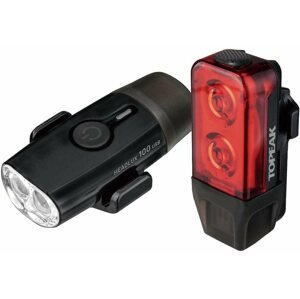 Kerékpár lámpa TOPEAK POWERLUX USB COMBO Lámpa fekete