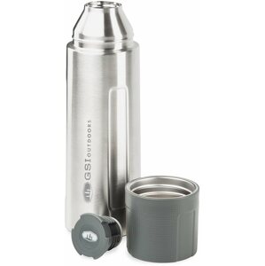 Termosz GSI Outdoors Glacier Stainless Vacuum Bottle 1l stainless