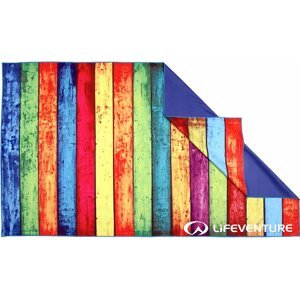 Törölköző Lifeventure Printed SoftFibre Trek Towel striped planks