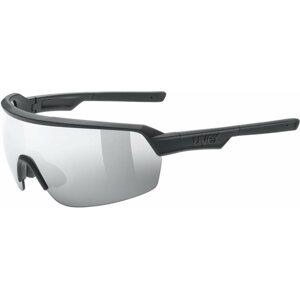 Kerékpáros szemüveg Uvex sport napszemüveg 227 black mat/mir.silver