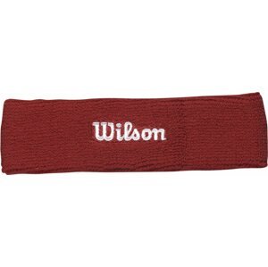 Sport fejpánt Wilson headband piros/fehér UNI méret