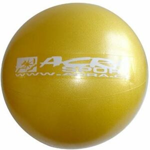 Overball Acra 26 cm, sárga