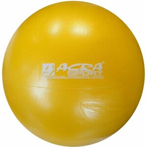 Overball Acra 20 cm, sárga