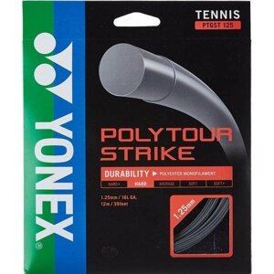 Teniszhúr Yonex Poly Tour STRIKE 125, 1,25mm, 12m, fekete