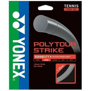 Teniszhúr Yonex Poly Tour STRIKE 125, 1,25mm, 12m, szürke