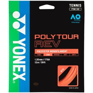 Teniszhúr Yonex Poly Tour REV, 1,20 mm, 12 m, Bright Orange
