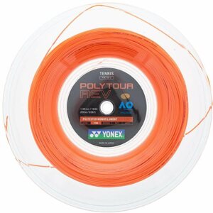 Teniszhúr Yonex Poly Tour REV, 1,30mm, 200m, Bright Orange