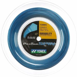 Teniszhúr Yonex Poly Tour SPIN, 1,25mm, 200m, Cobalt Blue