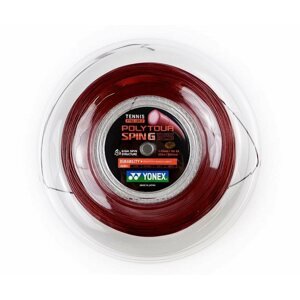 Teniszhúr Yonex Poly Tour SPIN G, 1,25mm, 200m, Dark Red