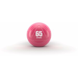 Fitness labda ZIVA Gimnasztikai labda 65 cm, rózsaszín