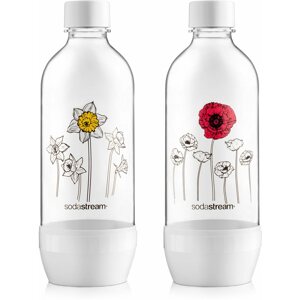 Pótpalack SodaStream JET 2 x 1 l palack téli virágok