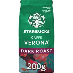 Kávé Starbucks Caffe Verona, őrölt kávé, 200 g