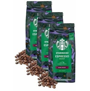 Kávé Starbucks® Espresso Roast, kávébab, 450g; 3x