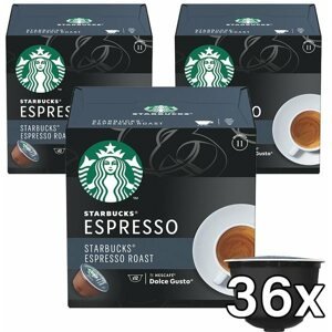 Kávékapszula Starbucks by Nescafé Dolce Gusto Espresso Roast, 3 csomag
