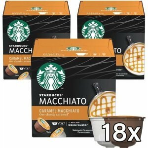 Kávékapszula Starbucks by Nescafé Dolce Gusto Caramel Macchiato, 3 csomag