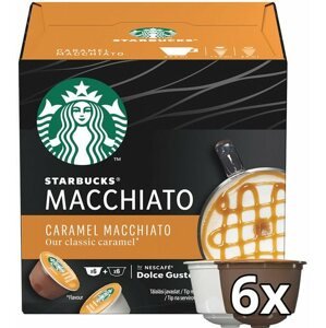 Kávékapszula STARBUCKS® Caramel Macchiato by NESCAFE® DOLCE GUSTO® kávé kapszula 12 db