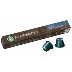 Kávékapszula STARBUCKS® Espresso Roast Decaf by NESPRESSO® Dark Roast Kávékapszula, 10 db a csomagban, 57g
