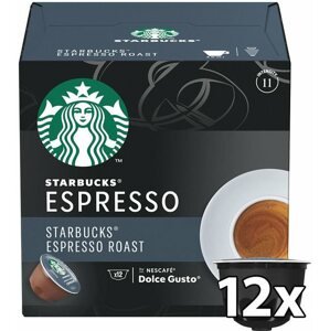 Kávékapszula STARBUCKS® Dark Espresso Roast by NESCAFE® DOLCE GUSTO® kávé kapszula 12 db