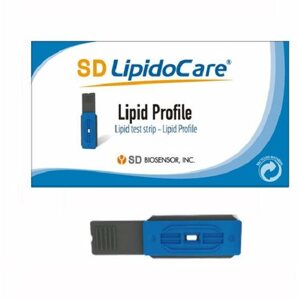 Diagnosztika STANDARD DIAGNOSTICS mérőcsíkok teljes lipidprofilhoz 25db