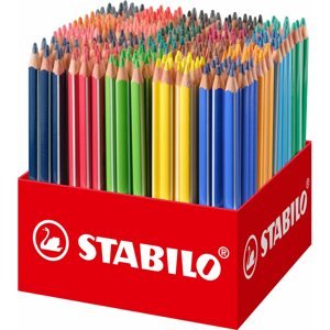 Színes ceruza STABILO Trio vastag - 300 db-os kiszerelés - 20 különböző szín
