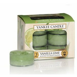 Gyertya YANKEE CANDLE Vanilla Lime 12 × 9,8 g