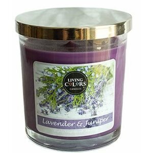 Gyertya CANDLE LITE Living Colors Lavender Juniper 141 g