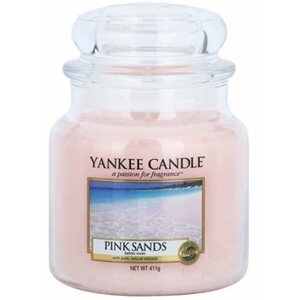 Gyertya YANKEE CANDLE Classic Pink Sands, közepes méretű, 411 gramm