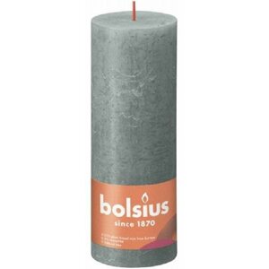Gyertya BOLSIUS rusztikus oszlop, éjkék 190 × 68 mm
