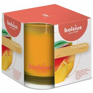 Gyertya BOLSIUS True Scents Mango 95 × 95 mm