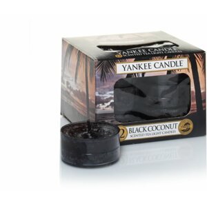 Gyertya YANKEE CANDLE Black Coconut 12 × 9,8 g