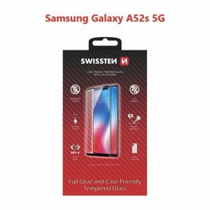 Üvegfólia Swissten Case Friendly a Samsung Galaxy A52s 5G készülékhez - fekete